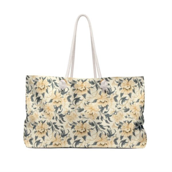 1920's Style Floral Print Weekender Bag - Image 2