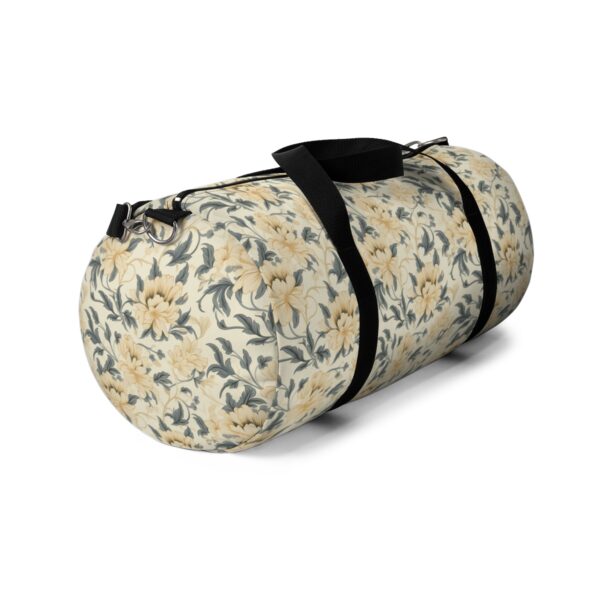 1920’s Style Floral Print Gentlemen's Duffel Bag - Image 10