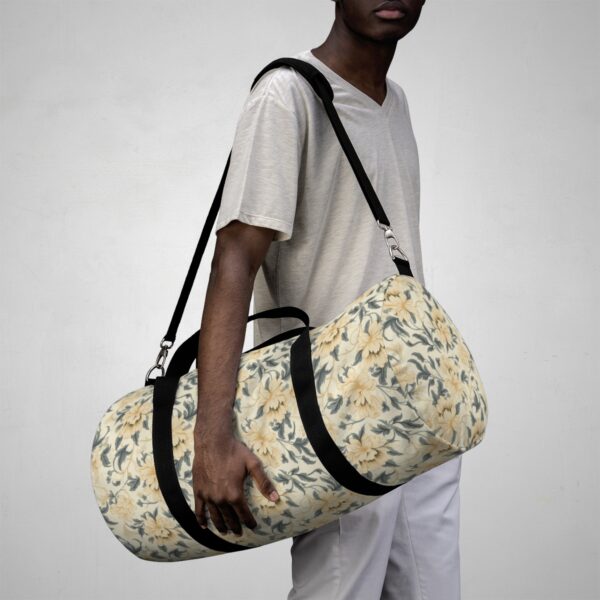 1920’s Style Floral Print Gentlemen's Duffel Bag - Image 14