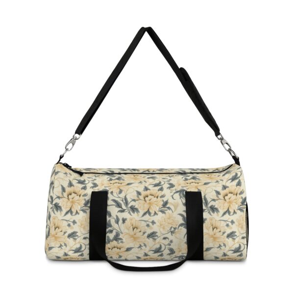 1920’s Style Floral Print Gentlemen's Duffel Bag - Image 2