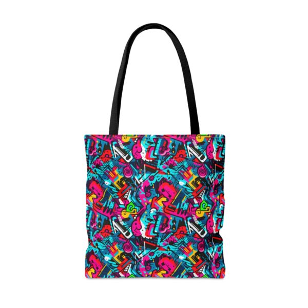 Vibrant Graffiti Illusions Tote Bag - Image 10