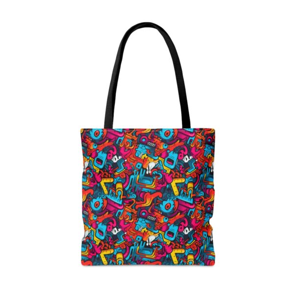 Vibrant Graffiti Illusions Tote Bag - Image 10