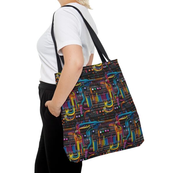 Infinite Patch Wires Tote Bag - Image 4