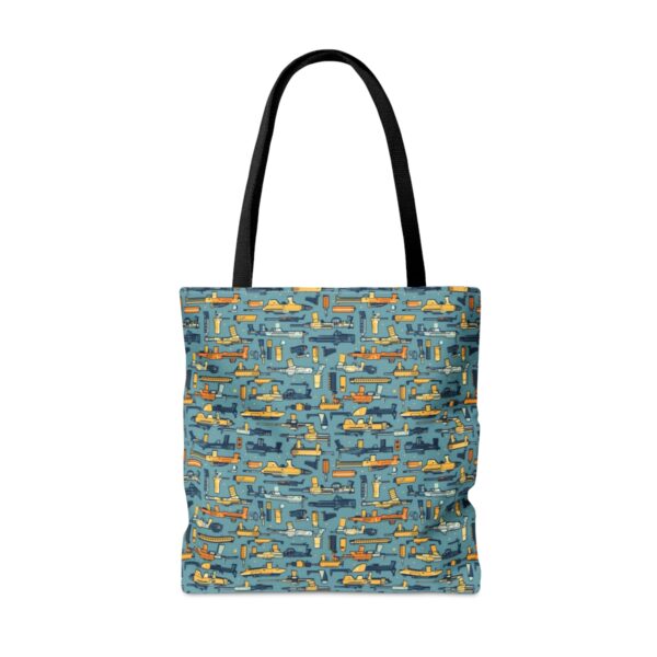 Colorful Gun Parts Tote Bag - Image 10