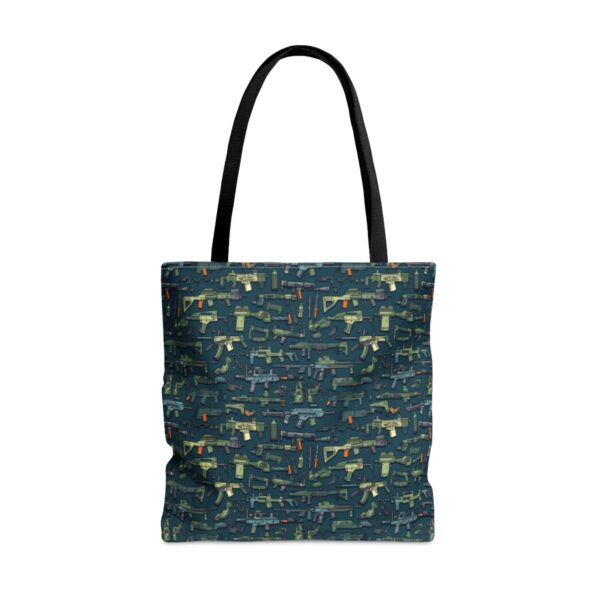 Colorful Gun Parts Tote Bag - Image 9