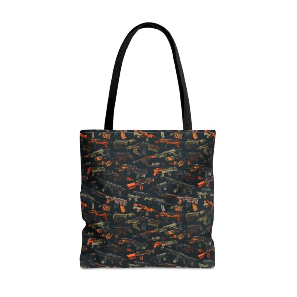 Colorful Gun Parts Tote Bag - Image 9