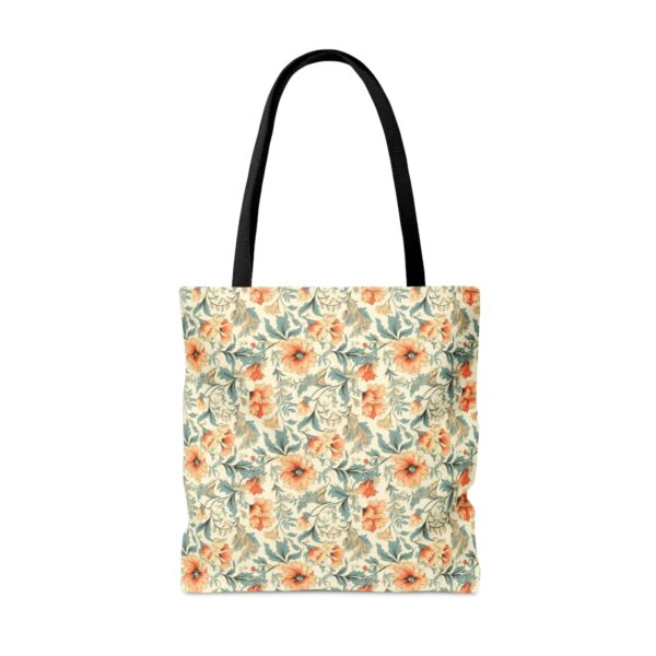 1920's Style Light Floral Tote Bag - Image 10