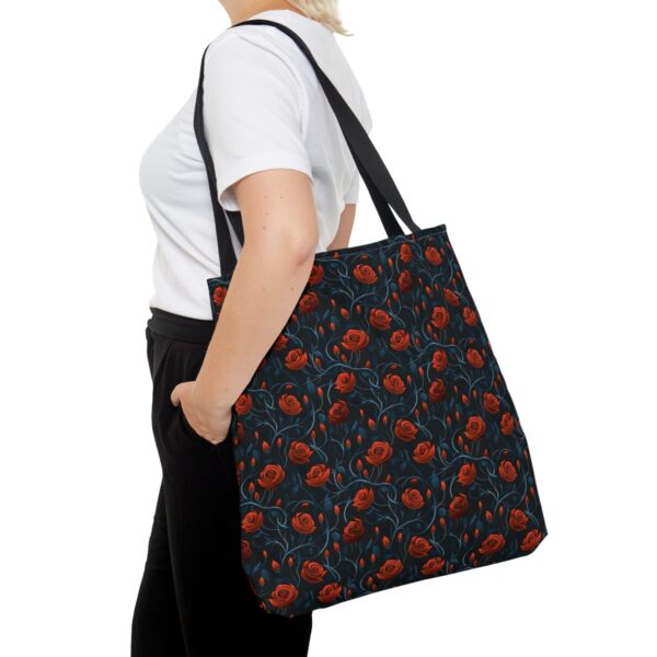 High contrast Rose Tote Bag - Image 12