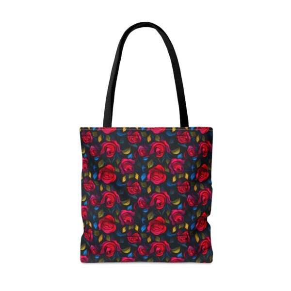 High Contrast Rose Tote Bag - Image 2