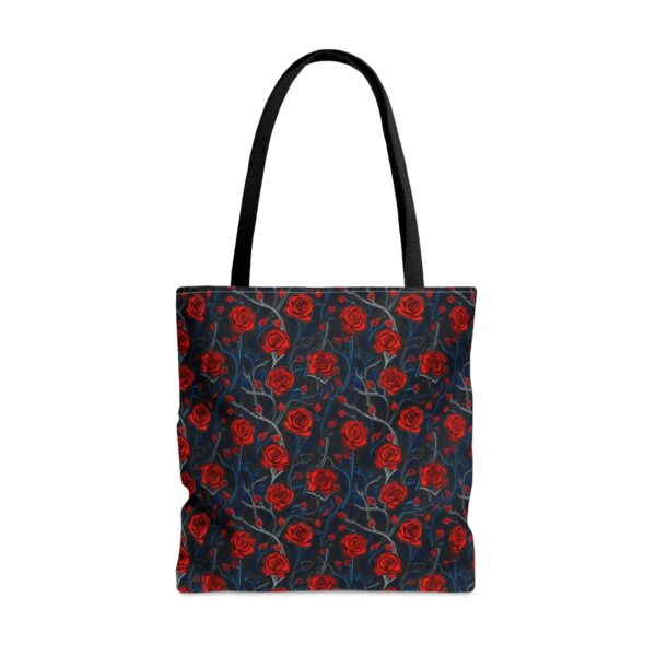 High Contrast Rose Tote Bag