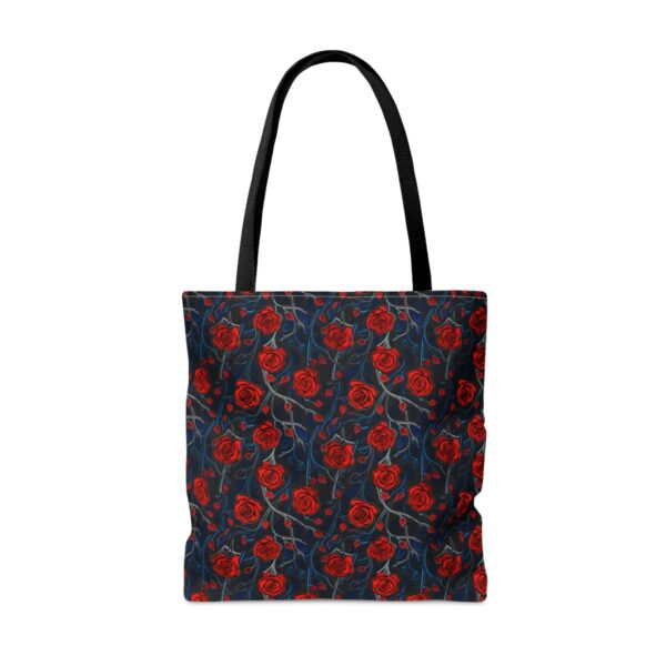 High Contrast Rose Tote Bag - Image 2