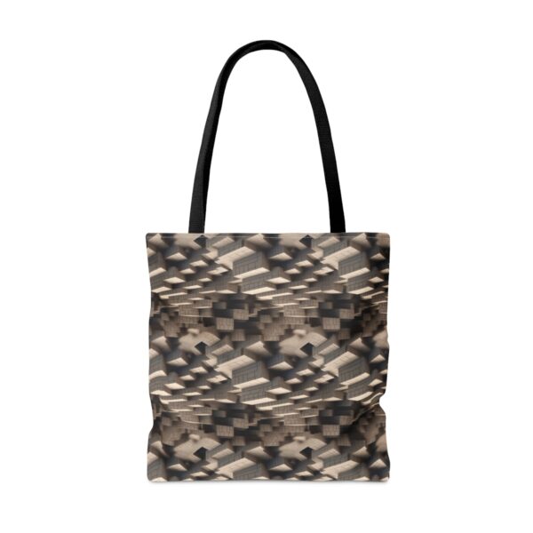 Steps and Stairs Illusions Tote Bag - Image 2