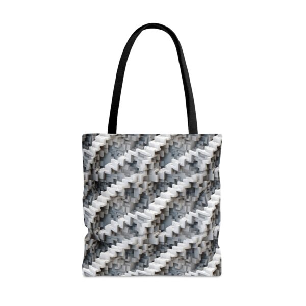 Steps and Stairs Illusions Tote Bag