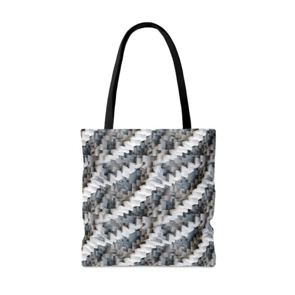 Steps and Stairs Illusions Tote Bag - Image 2