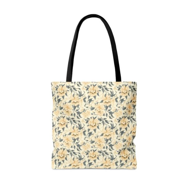 1920's Style Light Floral Tote Bag - Image 2