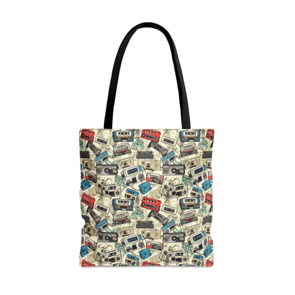 Pencil My Boombox Tote Bag