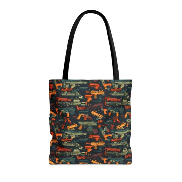 Colorful Gun Parts Tote Bag - Image 5