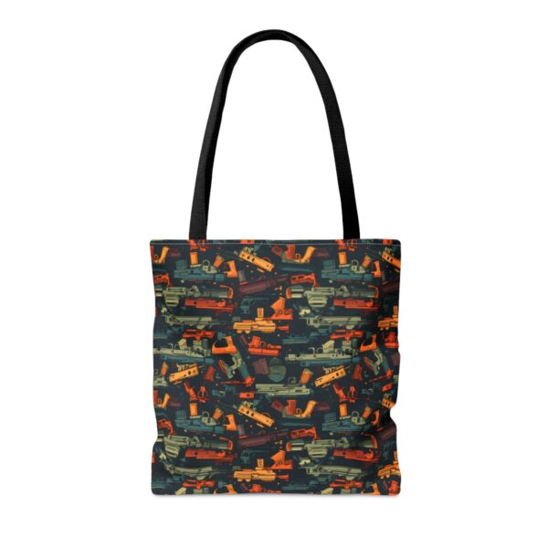 Colorful Gun Parts Tote Bag - Image 6