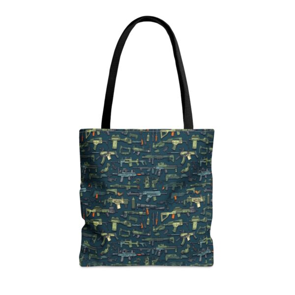 Colorful Gun Parts Tote Bag - Image 5