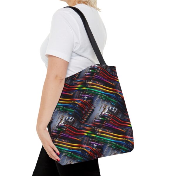 Infinite Patch Wires Tote Bag - Image 8