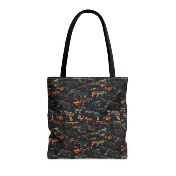 Colorful Gun Parts Tote Bag - Image 5