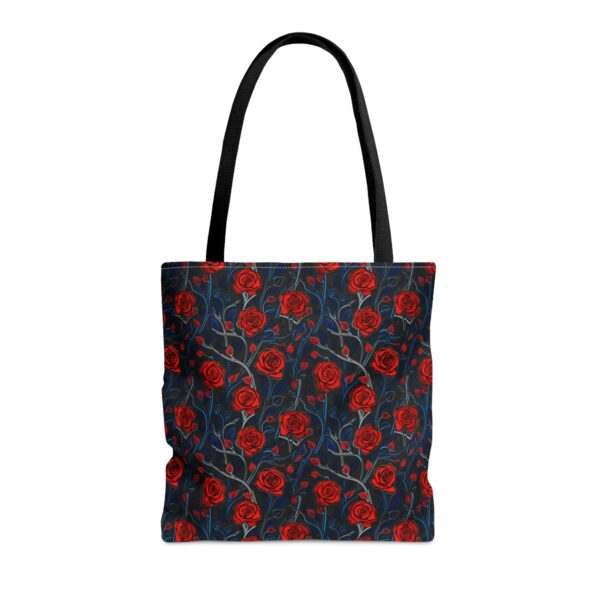 High Contrast Rose Tote Bag - Image 9