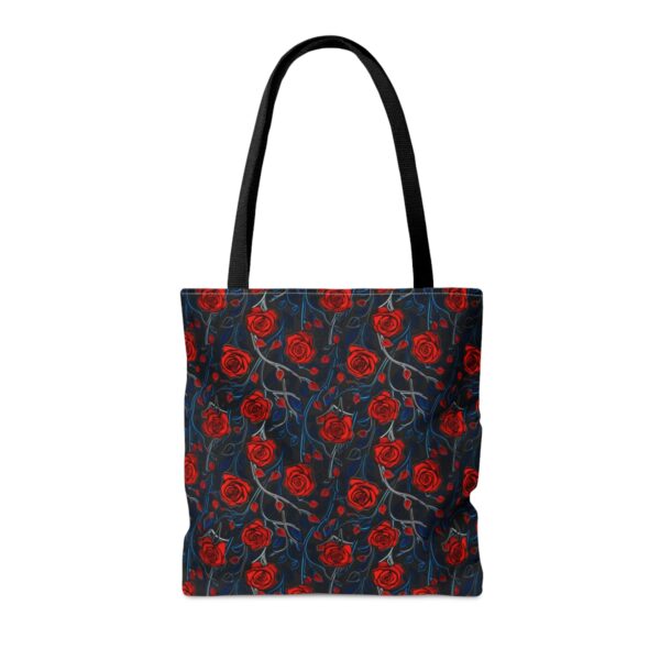 High Contrast Rose Tote Bag - Image 10