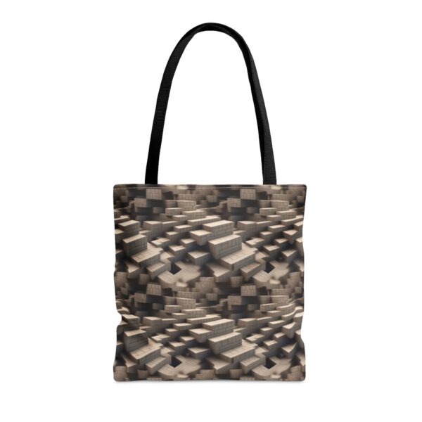 Steps and Stairs Illusions Tote Bag - Image 9