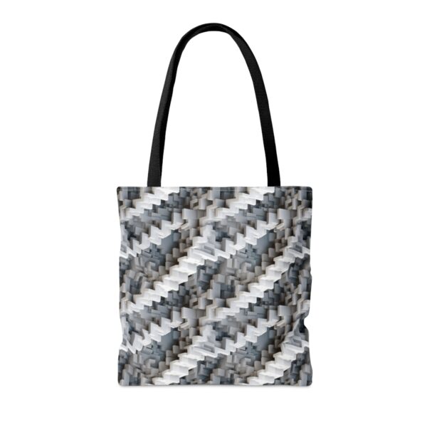 Steps and Stairs Illusions Tote Bag - Image 10