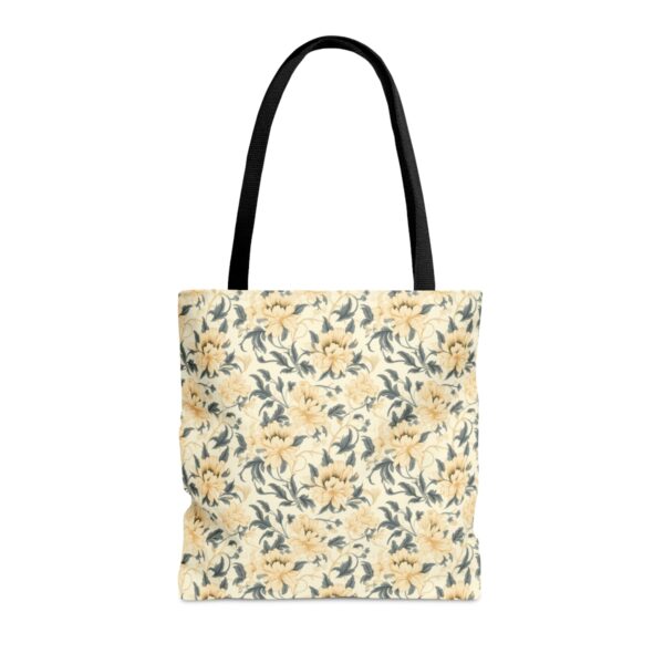 1920's Style Light Floral Tote Bag - Image 9