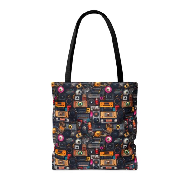 Boomin Out The Boombox Tote Bag - Image 6