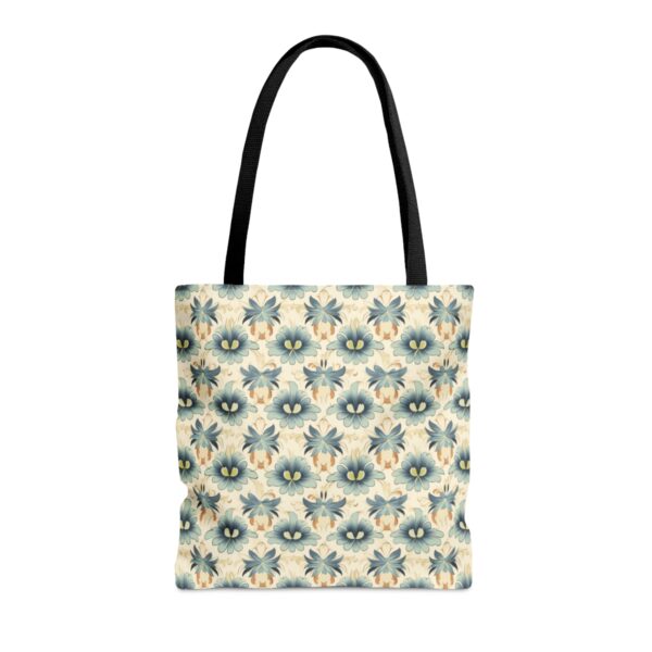 1920's Style Light Floral Tote Bag - Image 5