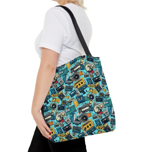 Pencil My Boombox Tote Bag - Image 8