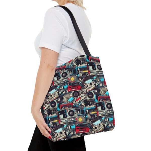 Pencil My Boombox Tote Bag - Image 8