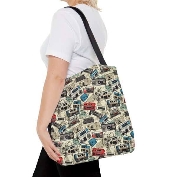 Pencil My Boombox Tote Bag - Image 12