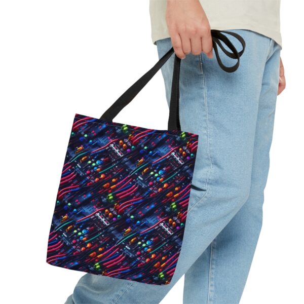 Infinite Patch Wires Tote Bag - Image 4