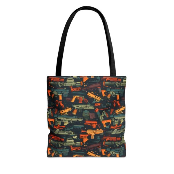 Colorful Gun Parts Tote Bag