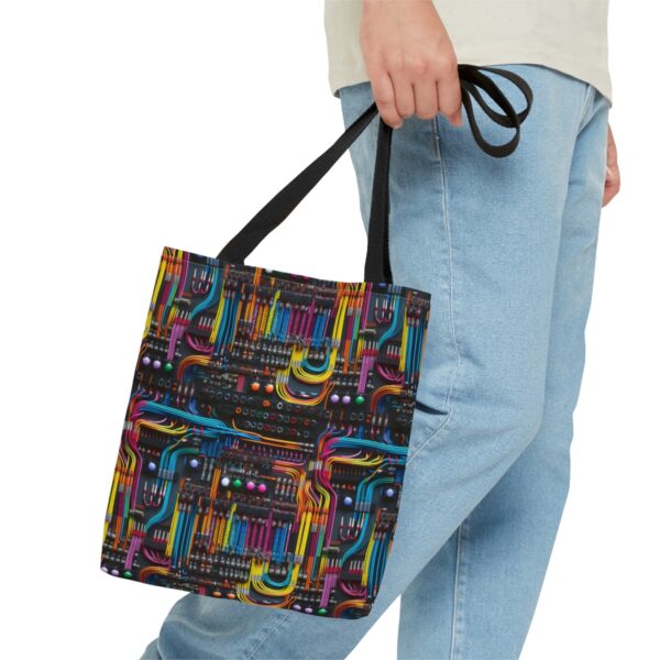 Infinite Patch Wires Tote Bag - Image 8