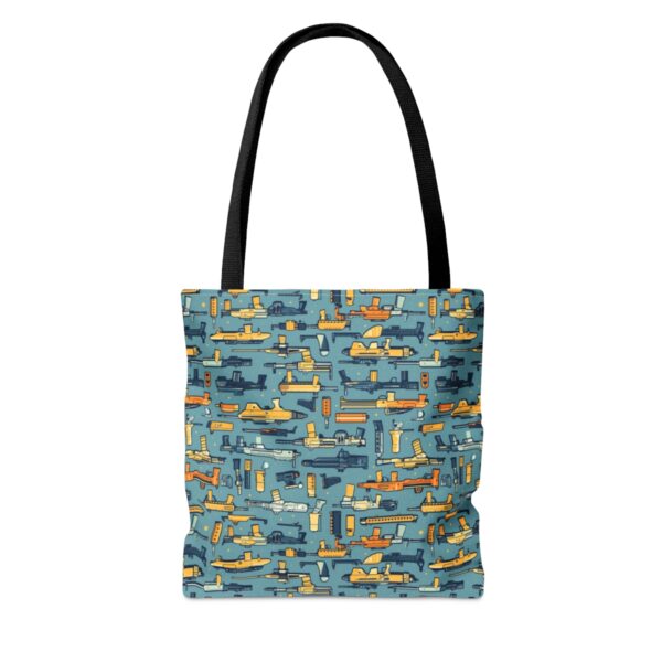 Colorful Gun Parts Tote Bag - Image 2