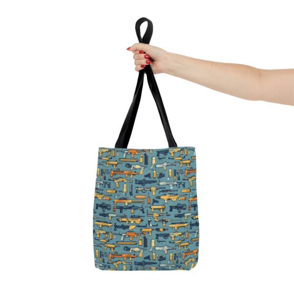 Colorful Gun Parts Tote Bag - Image 3