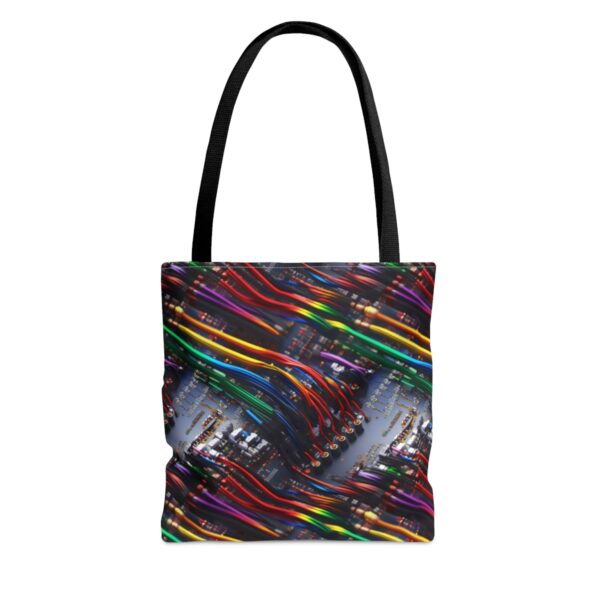 Infinite Patch Wires Tote Bag