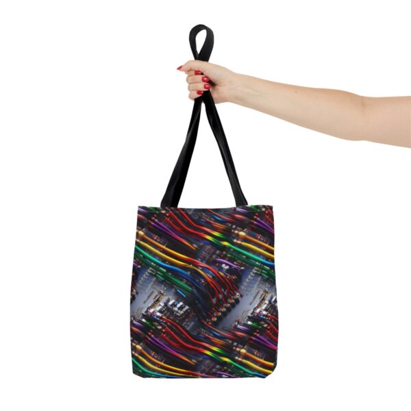 Infinite Patch Wires Tote Bag - Image 3