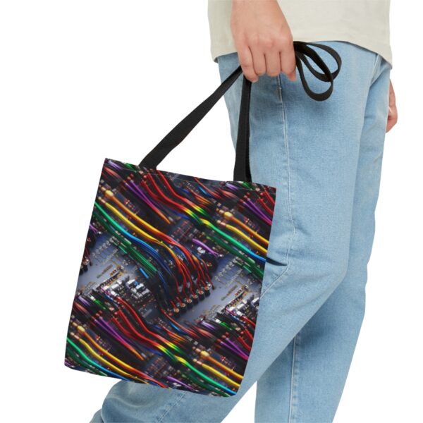 Infinite Patch Wires Tote Bag - Image 4