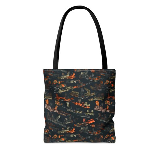 Colorful Gun Parts Tote Bag - Image 2