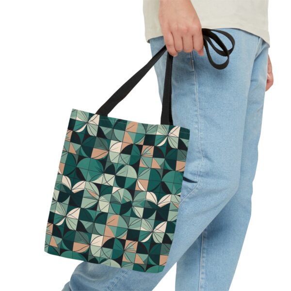 Modern Minimalist Pattern Tote Bag - Image 4