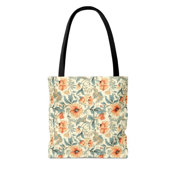 1920's Style Light Floral Tote Bag - Image 2