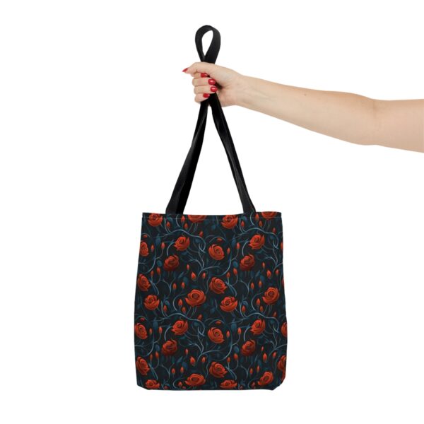 High contrast Rose Tote Bag - Image 3