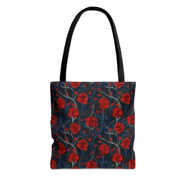 High Contrast Rose Tote Bag - Image 5