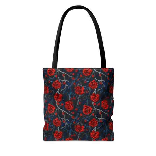 High Contrast Rose Tote Bag - Image 6