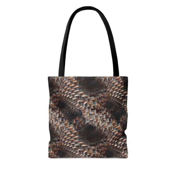 Steps and Stairs Illusions Tote Bag - Image 6